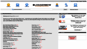 What Bloggernow.com website looked like in 2019 (4 years ago)