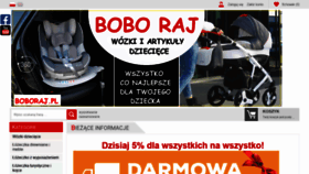 What Boboraj.pl website looked like in 2019 (4 years ago)