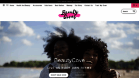 What Beautycoves.com website looked like in 2019 (4 years ago)