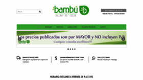 What Bambubazar.com.ar website looked like in 2019 (5 years ago)