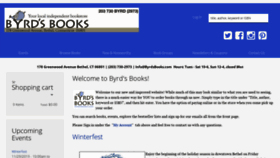 What Byrdsbooks.com website looked like in 2019 (4 years ago)
