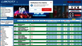 What Betcity.net website looked like in 2019 (4 years ago)
