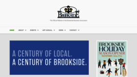 What Brooksidekc.org website looked like in 2019 (4 years ago)