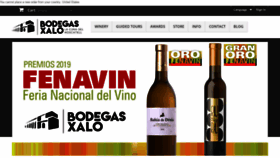 What Bodegasxalo.com website looked like in 2019 (4 years ago)