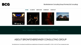 What Bronfenbrennergroup.com website looked like in 2019 (4 years ago)