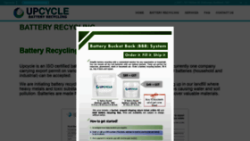 What Batteryrecycling.nz website looked like in 2019 (4 years ago)