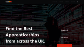 What Bestapprenticeships.com website looked like in 2019 (4 years ago)