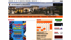 What Balenya.cat website looked like in 2019 (4 years ago)
