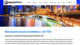 What Bestlighting.pl website looked like in 2019 (4 years ago)
