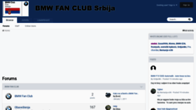 What Bmwclubserbia.com website looked like in 2019 (4 years ago)