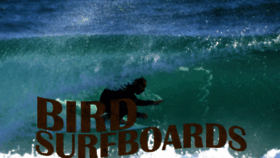 What Birdsurfboards.com website looked like in 2019 (4 years ago)