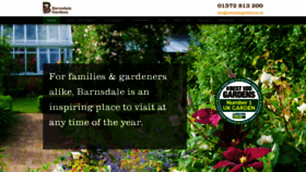 What Barnsdalegardens.co.uk website looked like in 2019 (4 years ago)