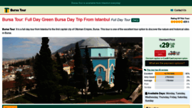What Bursa-tour.com website looked like in 2019 (4 years ago)