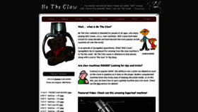 What Betheclaw.com website looked like in 2019 (4 years ago)