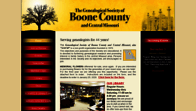 What Boonecomogen.org website looked like in 2019 (4 years ago)