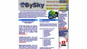 What Bysky.com website looked like in 2019 (4 years ago)
