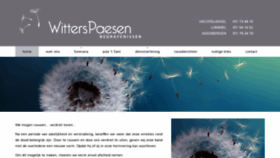 What Begrafenissen-witters.be website looked like in 2019 (4 years ago)