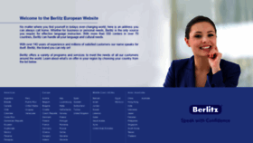 What Berlitz-europe.com website looked like in 2019 (4 years ago)