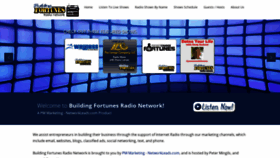 What Buildingfortunesradio.com website looked like in 2019 (4 years ago)