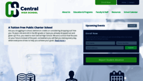 What Baycentralhs.org website looked like in 2019 (4 years ago)
