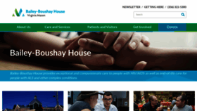 What Baileyboushay.org website looked like in 2019 (4 years ago)