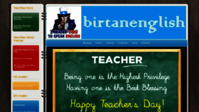What Birtanenglish.com website looked like in 2019 (4 years ago)