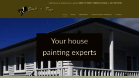 What Brushabout.co.nz website looked like in 2019 (5 years ago)