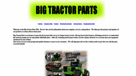 What Bigtractorparts.com website looked like in 2019 (4 years ago)