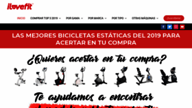 What Bicicletaestatica.info website looked like in 2019 (4 years ago)