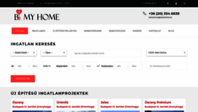 What Bemyhome.hu website looked like in 2019 (4 years ago)