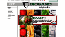 What Biogard.it website looked like in 2019 (4 years ago)
