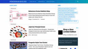 What Biologimu.com website looked like in 2019 (4 years ago)