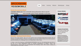 What Brockmann-reisemobile.de website looked like in 2019 (4 years ago)