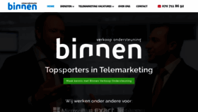 What Binnenverkoop.nl website looked like in 2019 (4 years ago)
