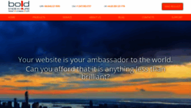 What Boldendeavours.com website looked like in 2019 (4 years ago)