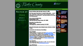 What Butlercountyrecycles.org website looked like in 2019 (4 years ago)