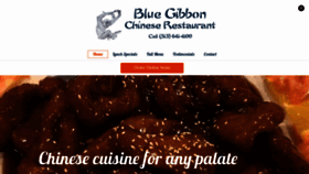 What Bluegibbon.net website looked like in 2019 (4 years ago)
