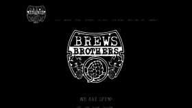 What Brewsbrotherscraftbeer.com website looked like in 2019 (4 years ago)