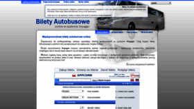 What Bilety-autobusowe.com website looked like in 2019 (4 years ago)