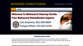What Biohazard-cleanup-florida.com website looked like in 2019 (4 years ago)
