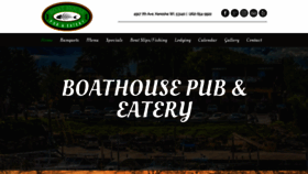 What Boathousekenosha.com website looked like in 2019 (4 years ago)