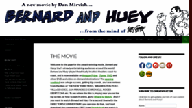 What Bernardandhueymovie.com website looked like in 2019 (4 years ago)