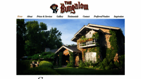 What Bungalowwedding.com website looked like in 2019 (4 years ago)