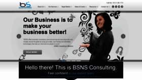 What Bsnsconsulting.com website looked like in 2019 (4 years ago)
