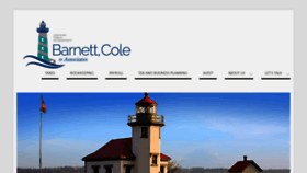 What Barnettcole.com website looked like in 2019 (4 years ago)