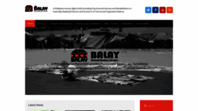 What Balayph.net website looked like in 2019 (4 years ago)