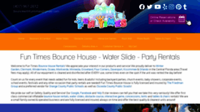 What Bouncewithfuntimes.com website looked like in 2019 (4 years ago)