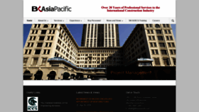 What Bkasiapacific.com website looked like in 2019 (4 years ago)