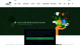 What Bioeconomy.de website looked like in 2019 (4 years ago)
