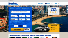 What Barcelona-carrental.com website looked like in 2019 (4 years ago)